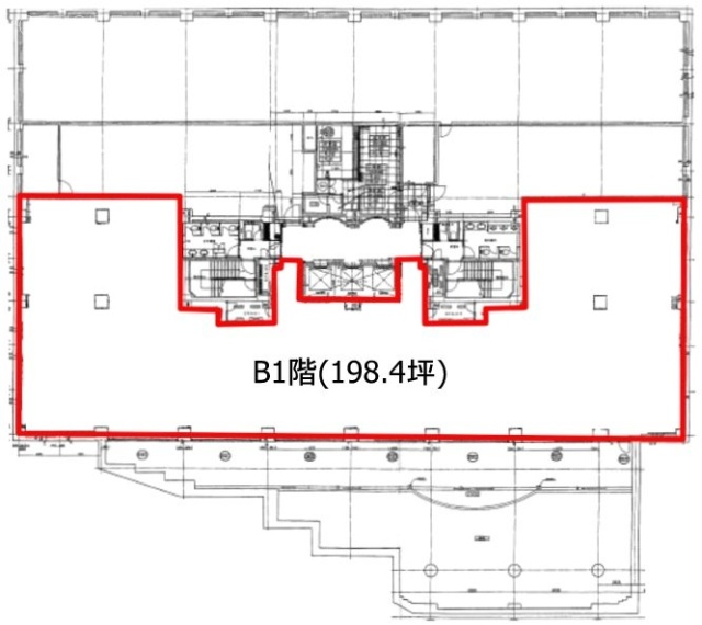 TRC羽田ビルB1F 間取り図