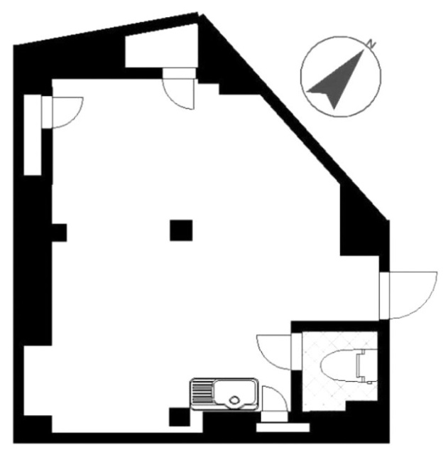 西早稲田ビルB3F 間取り図