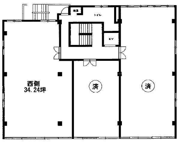 鏑木(カブラギ)ビル1 間取り図