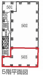 KDX御茶ノ水ビル503 間取り図