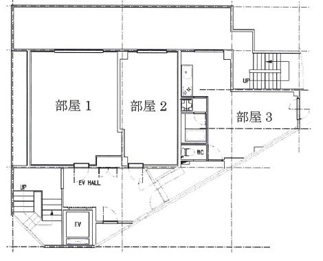 コイケ南品川ビル4F 間取り図