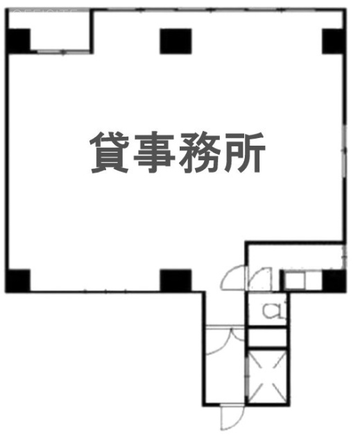 前島ビル5F 間取り図