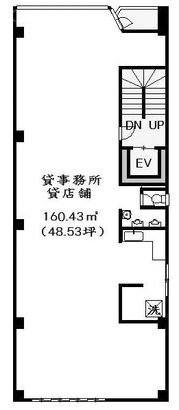 相馬ビル2F 間取り図