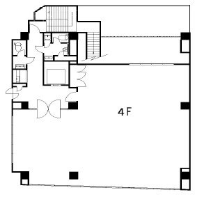 OSAWAビル4F 間取り図