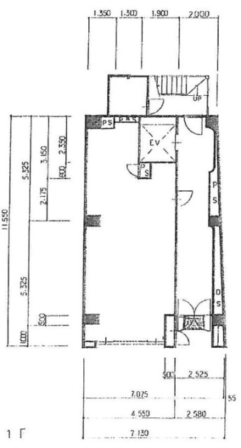 KK茅場町駅前ビル101 間取り図