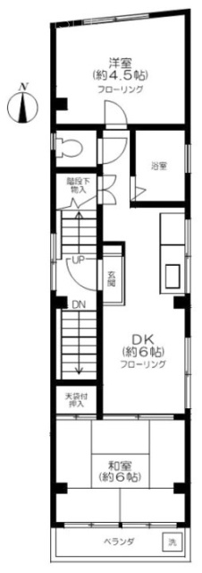 折戸ビル2F 間取り図