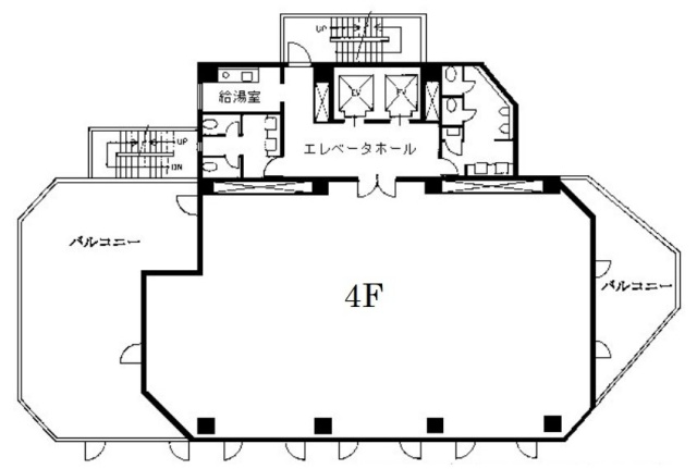 西池袋フジタビル4F 間取り図