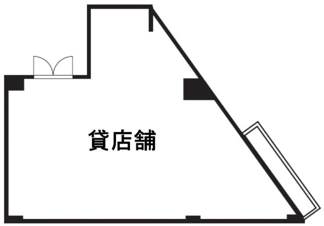 渡辺ビルB1F 間取り図