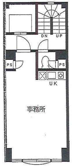 汐留英テラス2F 間取り図