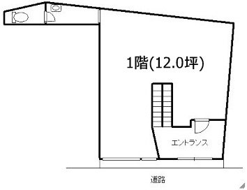 星野谷ビル1F 間取り図