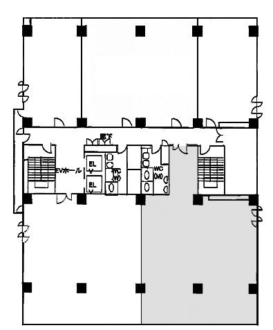 新横浜第一生命ビル9F 間取り図