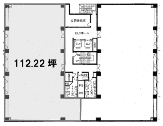 NMF茅場町ビル501 間取り図