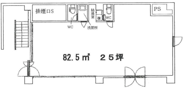 桐治ビル1F 間取り図