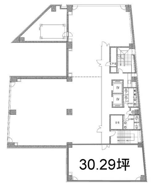 麹町センタープレイス6F 間取り図