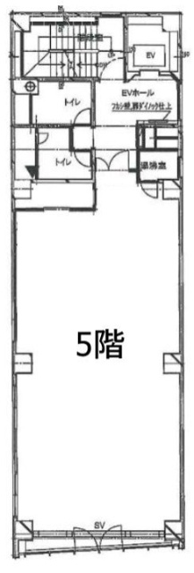 岩月日本橋ビル5F 間取り図