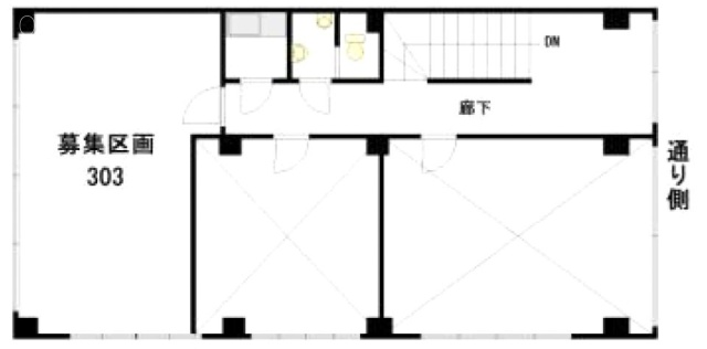 神田泰成ビル303 間取り図