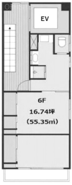 Asahiビル6F 間取り図