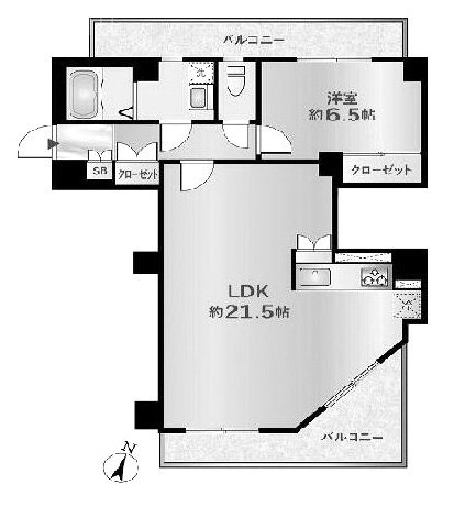 シルバープラザ恵比寿11F 間取り図