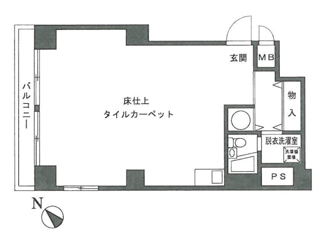 第15イチオク1003 間取り図