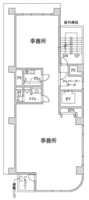 入谷トーセイビル12F 間取り図