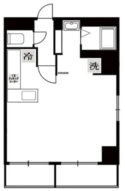 ライオンズマンション中野第3305 間取り図