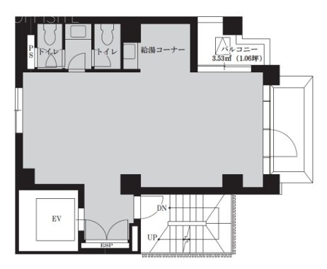 VORT渋谷eastⅡ9F 間取り図