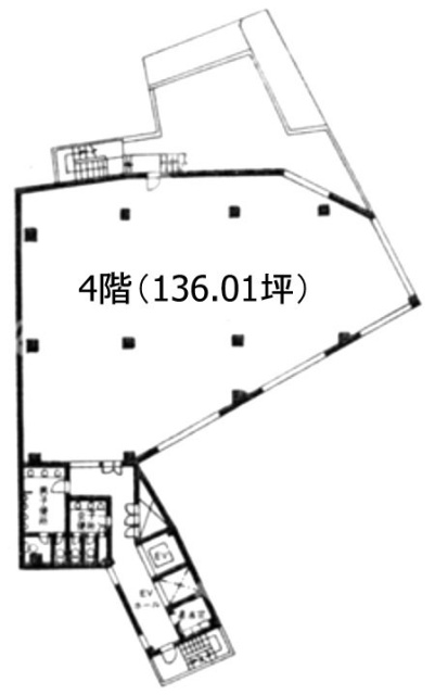 ITK鍋横ビル4F 間取り図