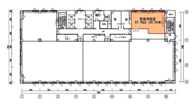 三井住友海上テプコビル5F 間取り図