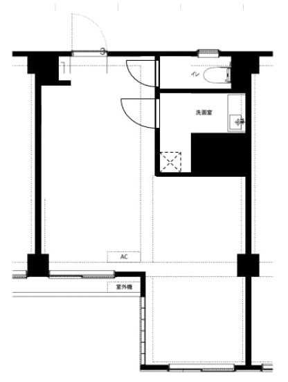 316青山403 間取り図