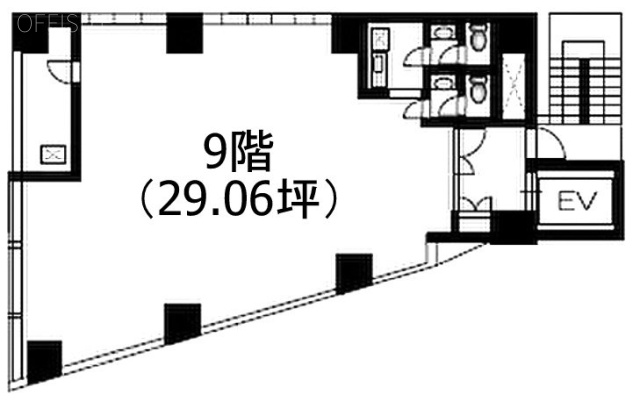 セントポールビル9F 間取り図