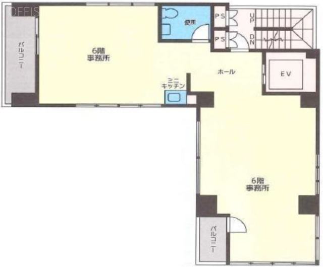MMCビル6F 間取り図