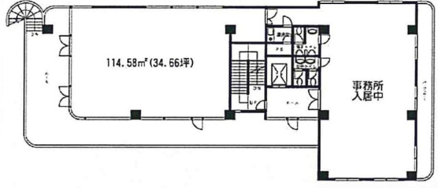 マルセイビル2F 間取り図