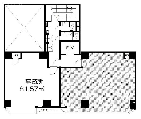 日神ビル関内A 間取り図