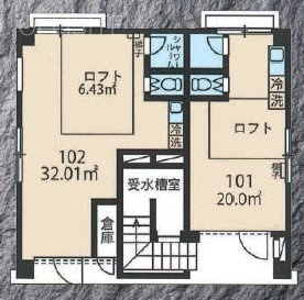 ヴェンアモール101 間取り図