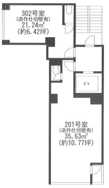 第8前島ビル302 間取り図