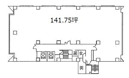 共同ビル神保町901 間取り図