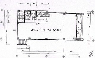 ハイジー日本橋ビル6F 間取り図