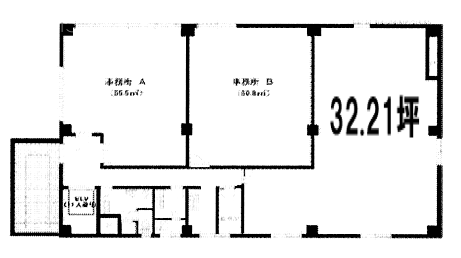 文星閣ビルC 間取り図