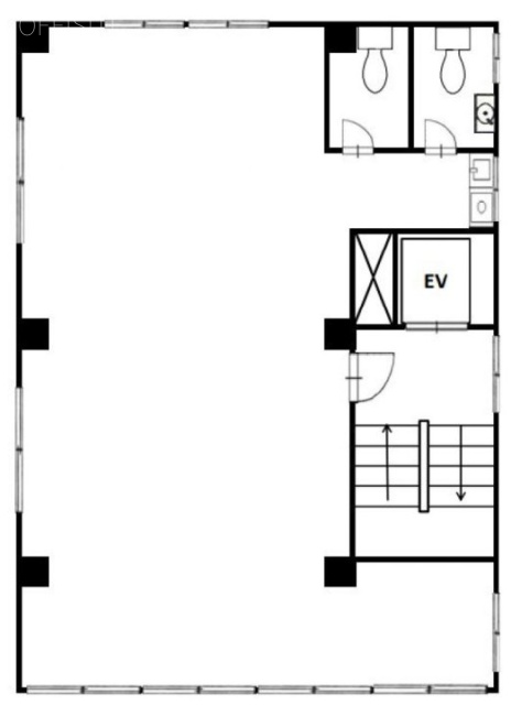 コジマビル2F 間取り図