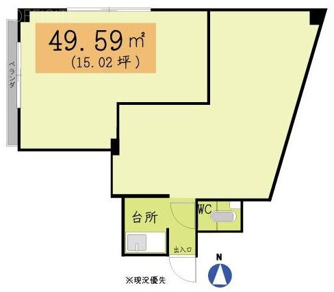 東信ビルA 間取り図