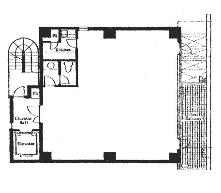 アルシュ麹町ビル2F 間取り図
