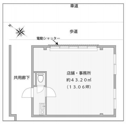 WIN田園調布ビル105 間取り図