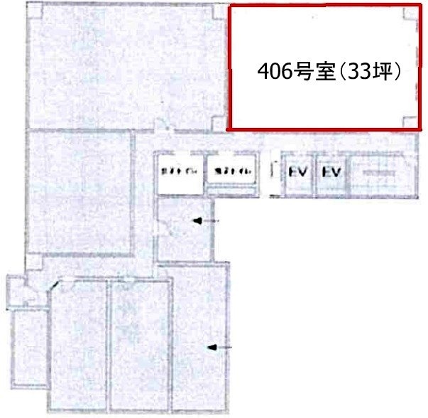 全国燃料会館406 間取り図