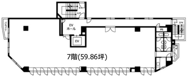 グレイス高輪701 間取り図