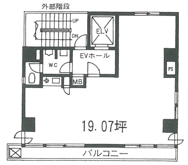 KYS西新宿6F 間取り図