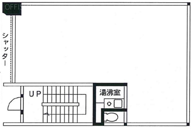 KMビル1F 間取り図