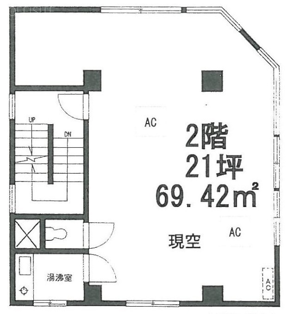 石沢ビル2F 間取り図
