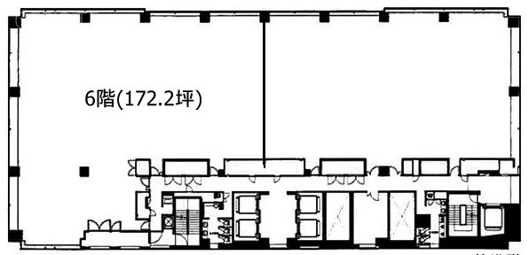 晴海アイランドトリトンスクエアオフィスタワーW棟AB 間取り図