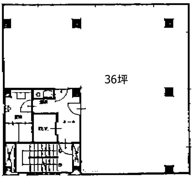 石井ビル2F 間取り図