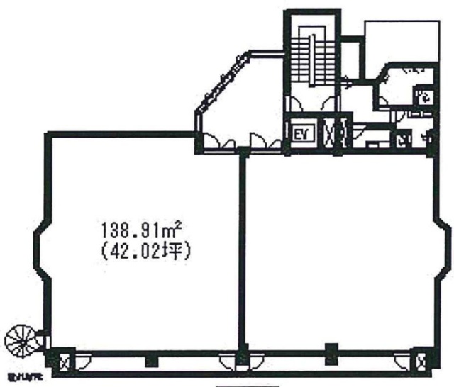 川越大栄ビル2F 間取り図